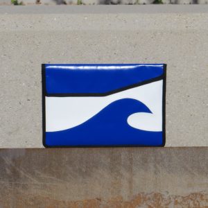 Laptop Sleeve 16" weiß/blau